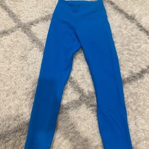 lululemon athletica Vibrant Blue Leggings